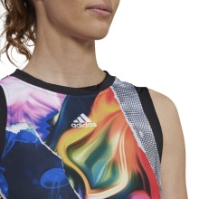 adidas Tennis Tank Top US Series Match Black/Colour Women's